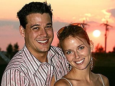 Rob Mariano與妻子Amber Brkich