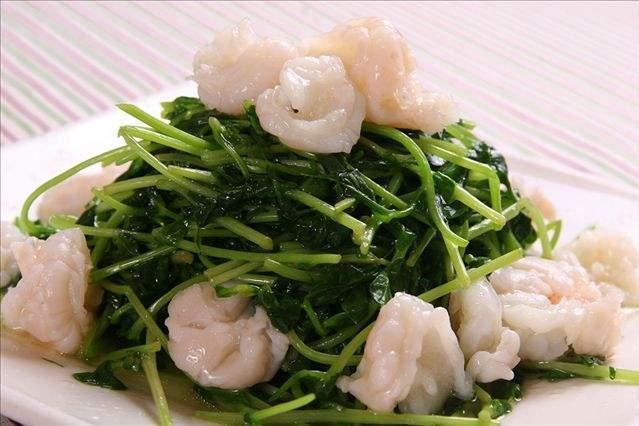 豆苗蝦仁