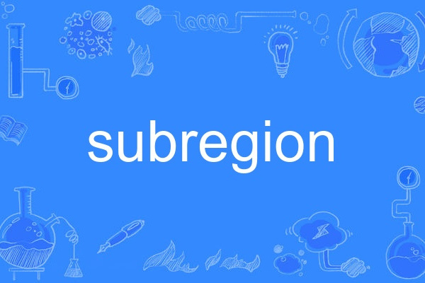 subregion subregion