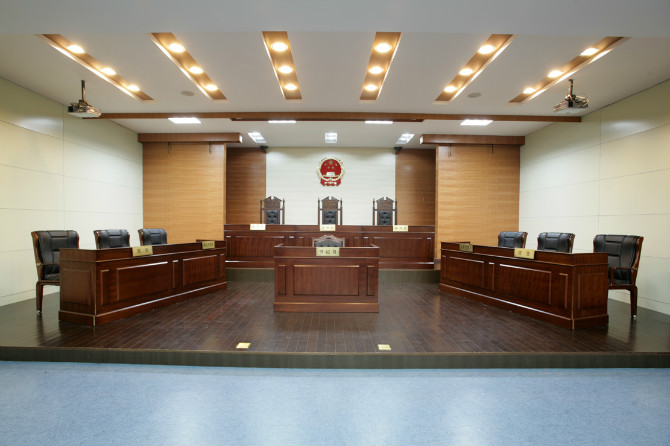 教學法庭、蕪湖中院第十二法庭（示範庭）