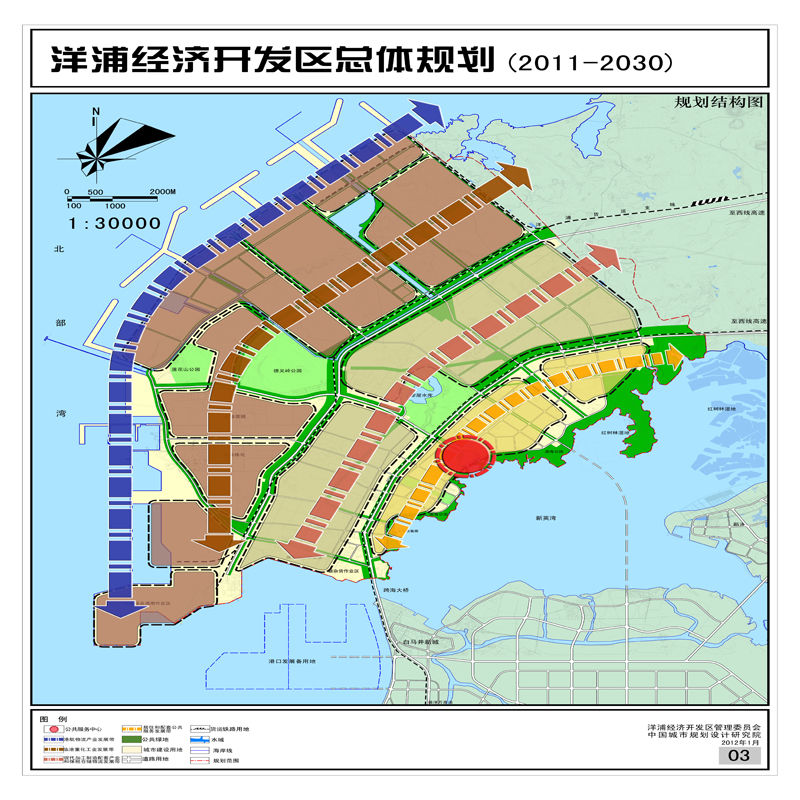 洋浦經濟開發區規劃圖