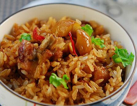 栗子燜雞飯 栗子燜雞飯