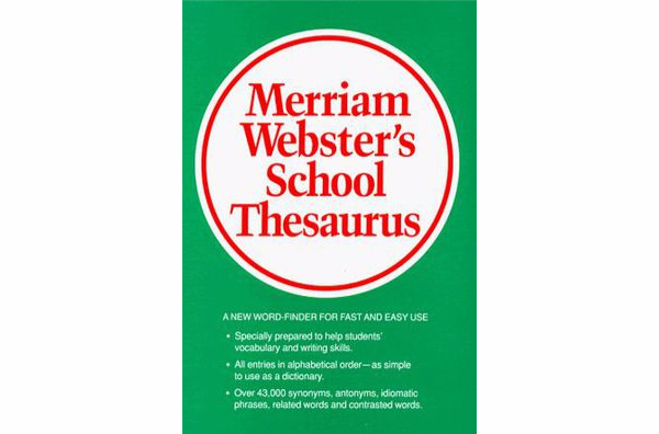M-W\x27s School Thesaurus 韋氏學生同義詞詞典