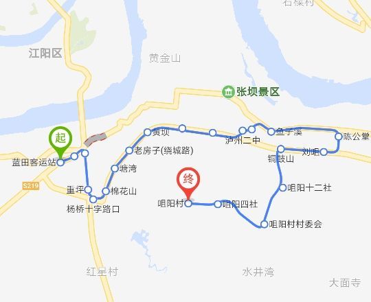 瀘州公交336路 瀘州公交336路