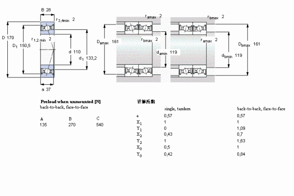 SKF S7022FB/P7軸承 SKF S7022FB/P7軸承