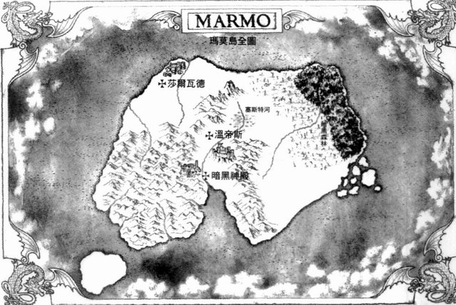 馬莫島地圖
