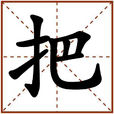 把 把