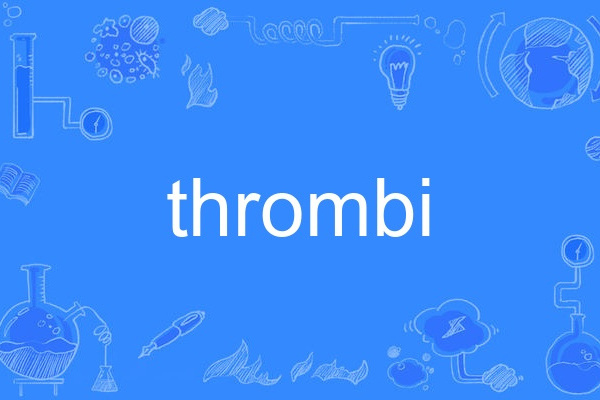 thrombi thrombi