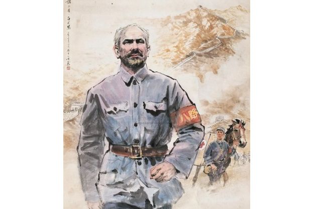 白求恩像 白求恩像