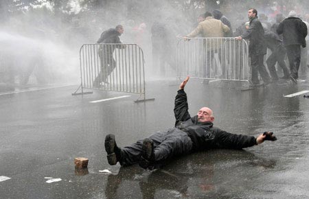 2007年11月7日年喬治亞針對反政府遊行