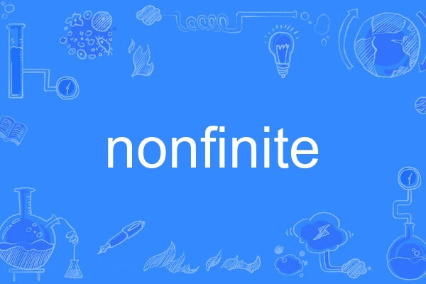 nonfinite nonfinite