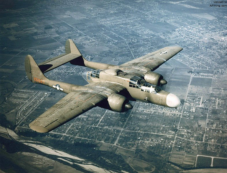 第419夜間戰鬥機中隊的P-61A 42-5507