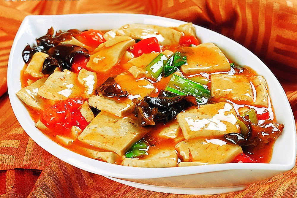 滑炒豆腐 滑炒豆腐