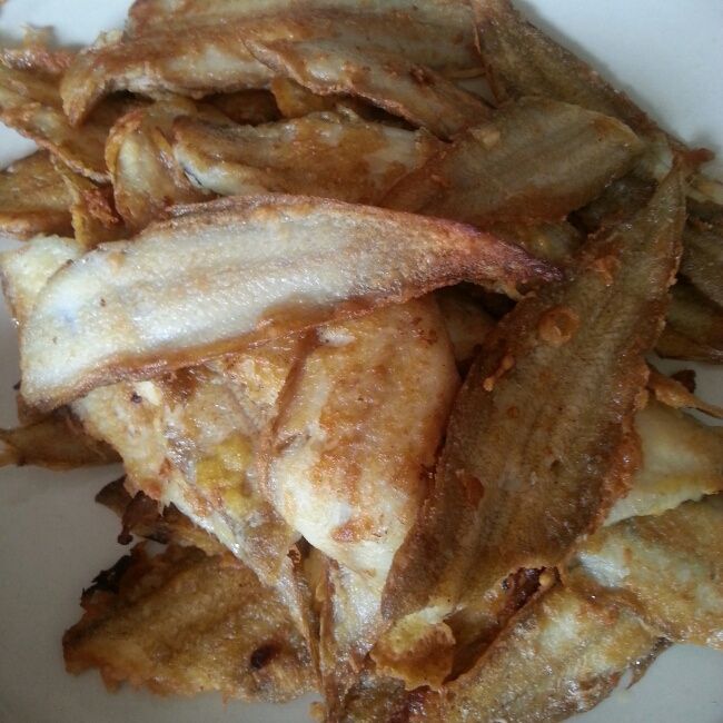 煎小比目魚 煎小比目魚