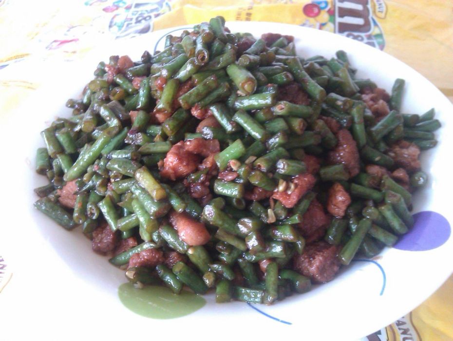 下飯肉末豇豆 下飯肉末豇豆