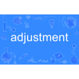 adjustment adjustment