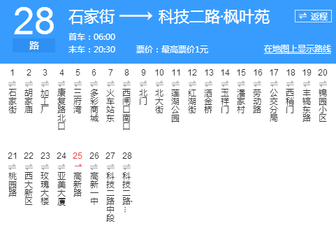 西安公交28路(西安28路) 西安公交28路(西安28路)