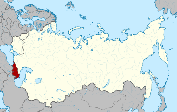 外高加索在蘇聯的地理位置