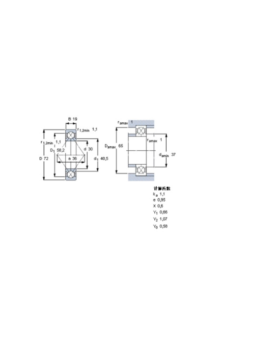 SKF QJ306MA軸承 SKF QJ306MA軸承