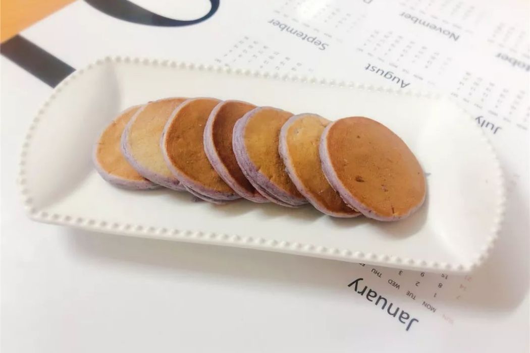 紫薯鬆餅