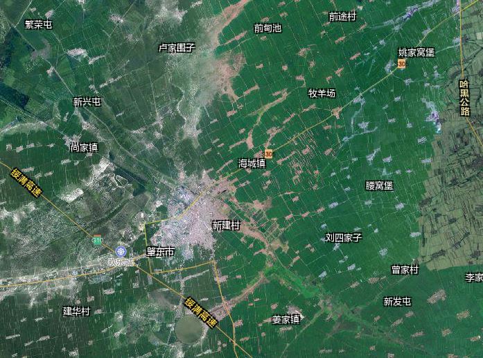 海城鎮(黑龍江省肇東市下轄鎮)