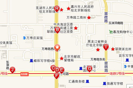 北京天地小商品批發市場路線圖