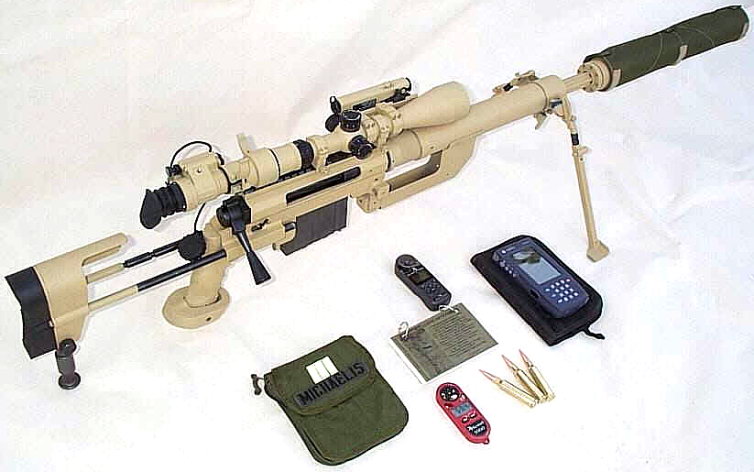 以”M200步槍為基本的全套CheyTac LRRS