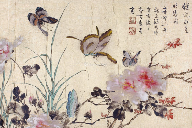 彩蝶圖 彩蝶圖