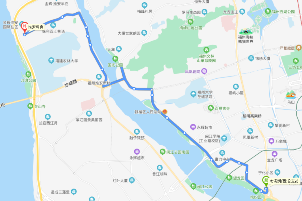 福州公交181路 福州公交181路