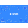 intuition(英語單詞) intuition(英語單詞)