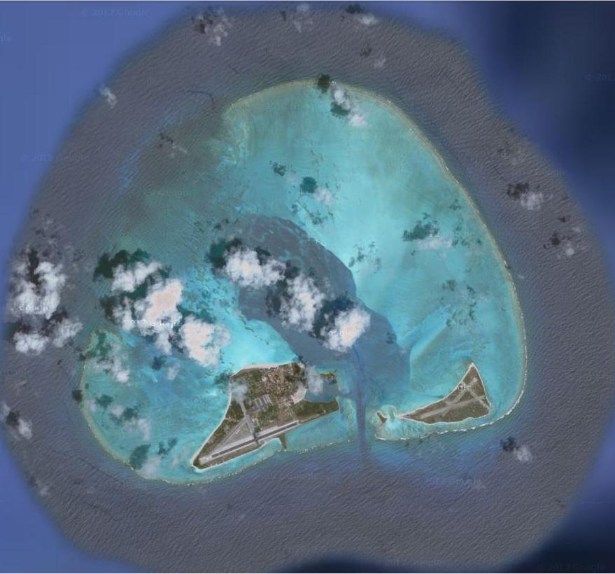 中途島衛星圖片