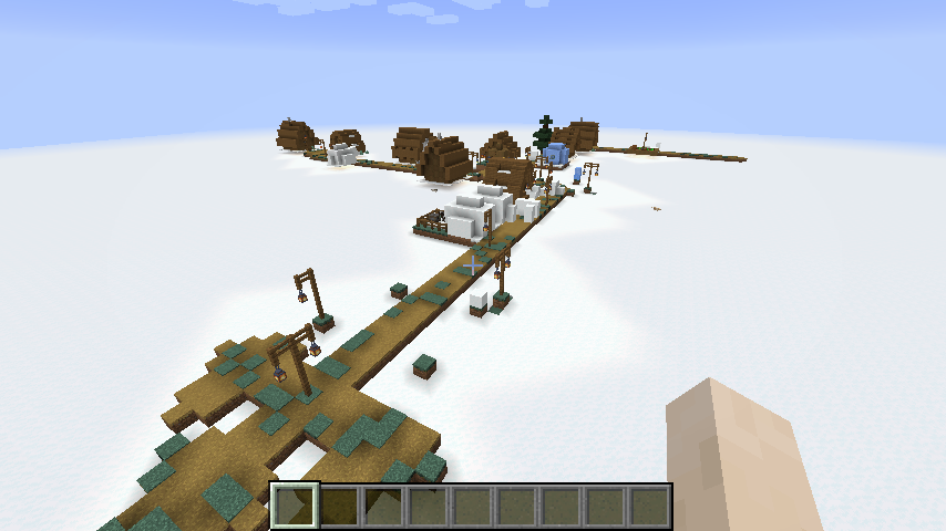 最新版本的雪地村莊