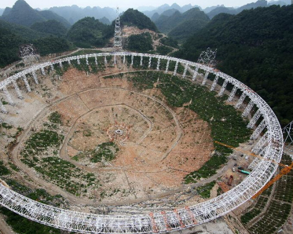 世界最大單口徑射電天文望遠鏡