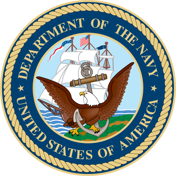 美國海軍部徽章