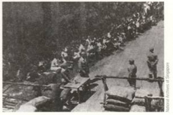 新加坡淪陷後日軍對新加坡華人展開肅清活動