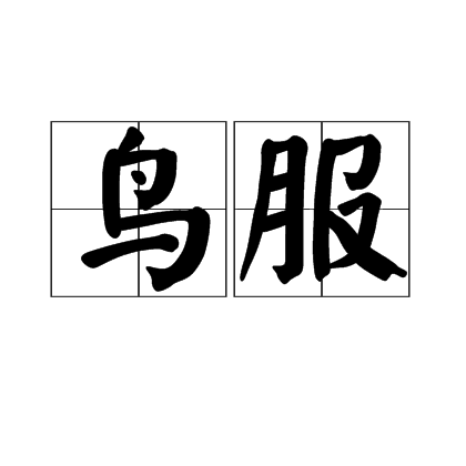 鳥服