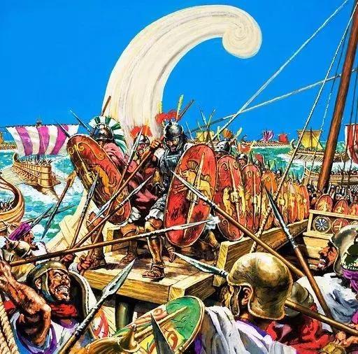 羅馬海軍的新式戰術 讓迦太基人很不適應