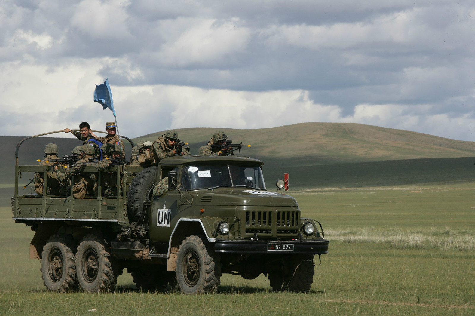 蒙古國軍車