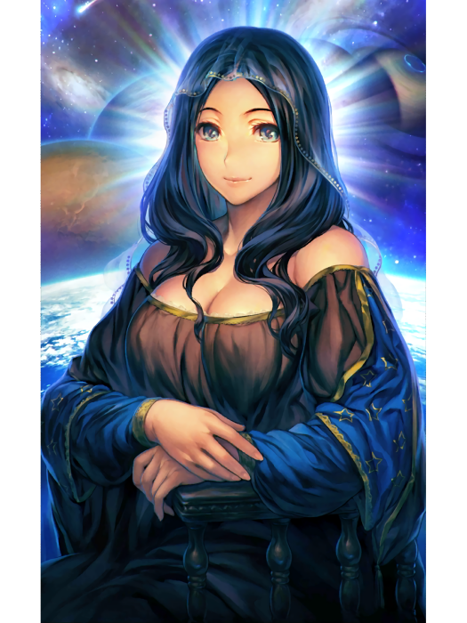 蒙娜麗莎(手機遊戲《Fate/Grand Order》中的五星禮裝) 蒙娜麗莎(手機遊戲《Fate/Grand Order》中的五星禮裝)