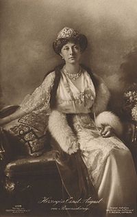 維多利亞·路易絲公主，1918年