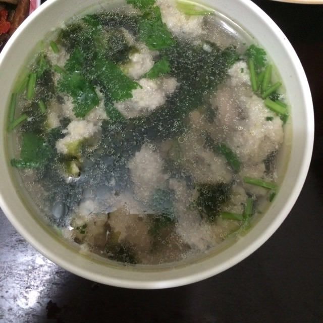 瘦肉丸湯 瘦肉丸湯