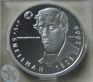 斯內爾曼誕辰200周年紀念銀幣