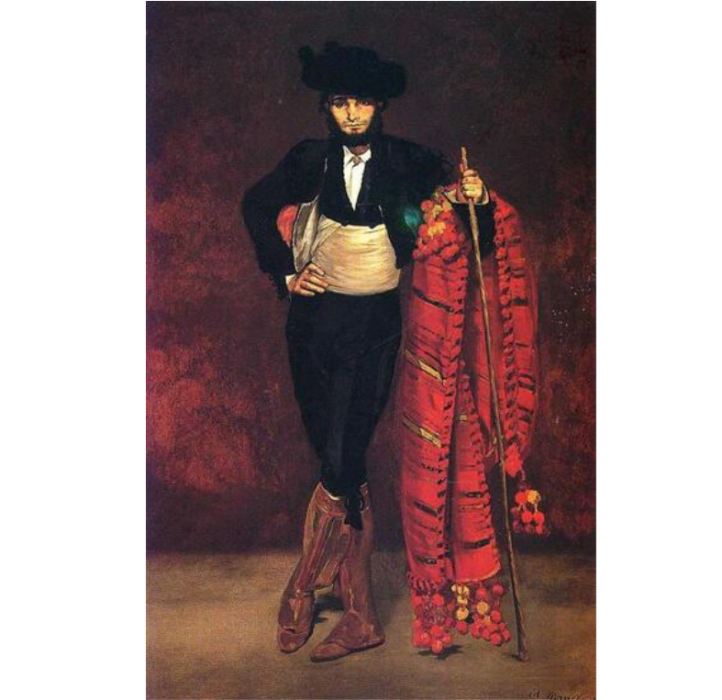Young man in the costume of a majo Young man in the costume of a majo