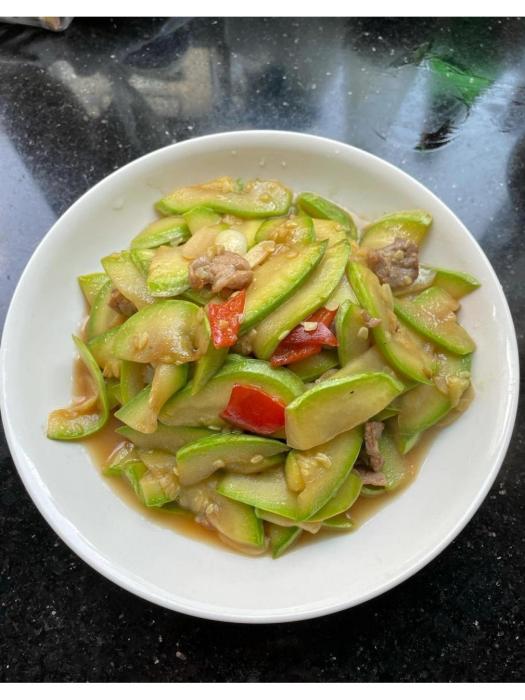 瓜片炒肉 瓜片炒肉