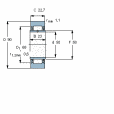 SKF NA2210.2RS軸承 SKF NA2210.2RS軸承