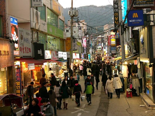 釜山大學購物街