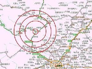 四川省發生芮氏7.8級強烈地震