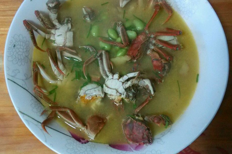 河蟹毛豆湯 河蟹毛豆湯