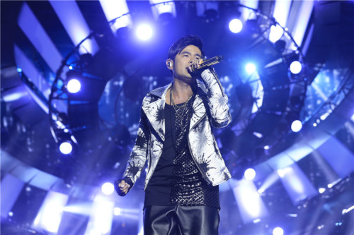 周杰倫第19屆全球華語榜中榜演唱《聽見下雨的聲音》