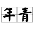 年青(漢語詞語) 年青(漢語詞語)